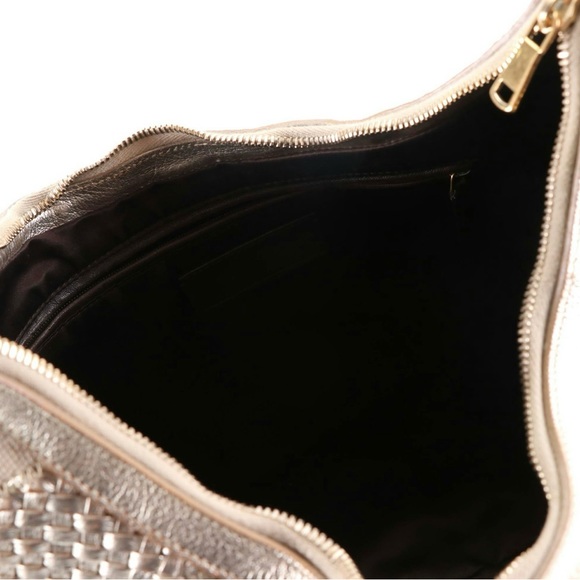 Vintage Yves Saint Laurent canvas hobo purse - Picture 2 of 13